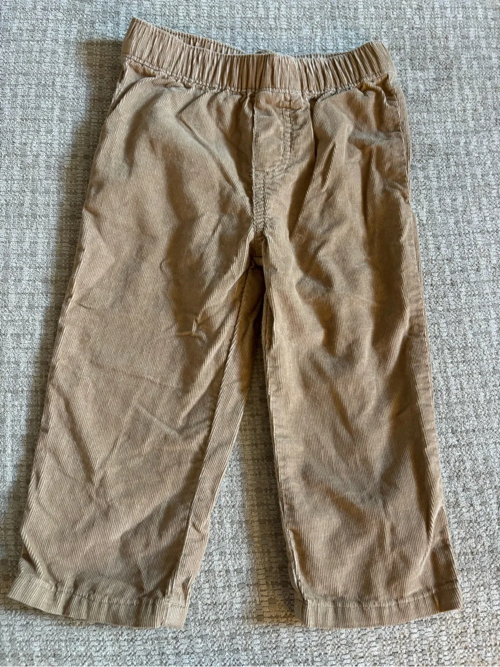 Carter's Tan Corduroy Pull-On Pants